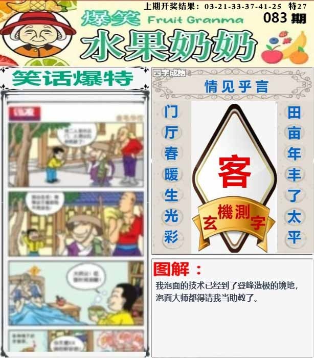 083期爆笑水果奶奶[图]